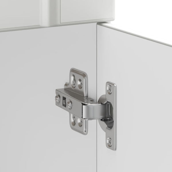 Vidaxl Kitchen Base Cabinet Lucca White Engineered Wood Cabinets & Cupboards