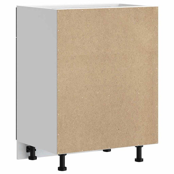 Vidaxl Kitchen Base Cabinet"Porto" Black Engineered Wood Cabinets & Cupboards