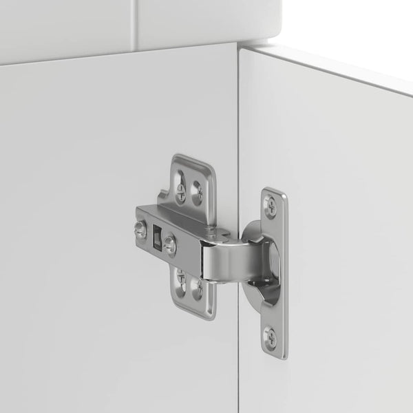 Vidaxl Kitchen Base Cabinetaporto White Engineered Wood Kitchen Cabinet Doors And Fronts