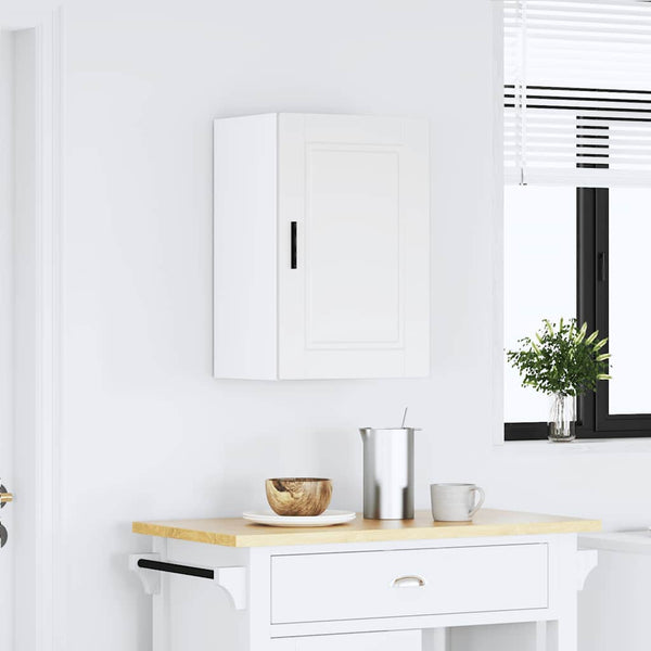 Vidaxl Kitchen Wall Cabinet Porto White Engineered Wood Cabinets & Cupboards