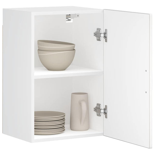 Vidaxl Kitchen Wall Cabinet Porto White Engineered Wood Cabinets & Cupboards
