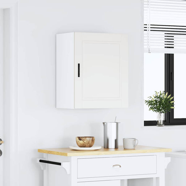 Vidaxl Kitchen Wall Cabinet Porto White Engineered Wood Cabinets & Cupboards