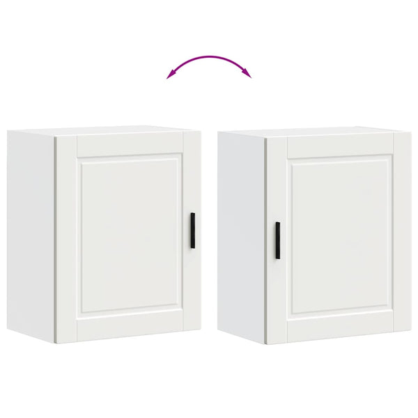 Vidaxl Kitchen Wall Cabinet Porto White Engineered Wood Cabinets & Cupboards