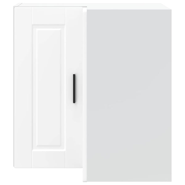 Vidaxl Kitchen Wall Corner Cabinet Porto White Engineered Wood Cabinets & Cupboards