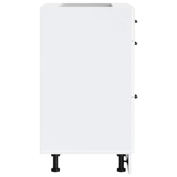 Vidaxl Kitchen Base Cabinet Kalmar White Engineered Wood Cabinets & Cupboards