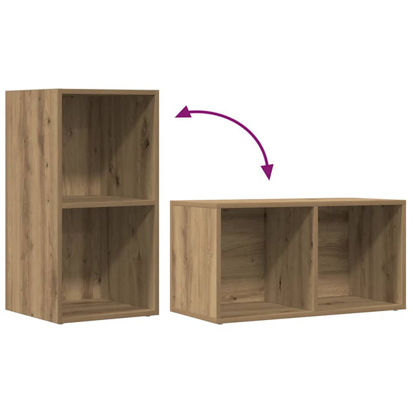 Vidaxl Lp Storage Box Artisan Oak 69.5X34x36 Cm Engineered Wood Storage Boxes