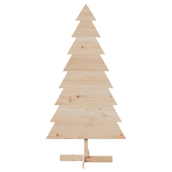 Vidaxl Christmas Tree For Decoration 150 Cm Solid Pine Seasonal Decorations