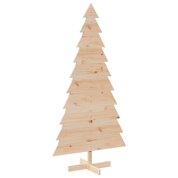 Vidaxl Christmas Tree For Decoration 180 Cm Solid Pine Seasonal Decorations