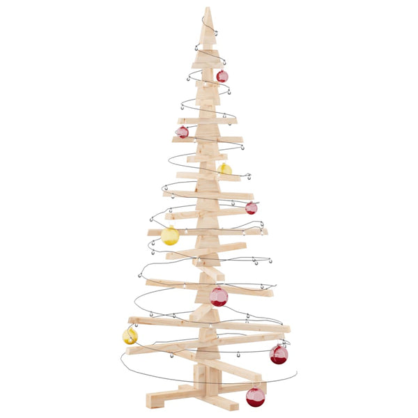 Vidaxl Christmas Tree For Decoration 150 Cm Solid Pine Seasonal Decorations