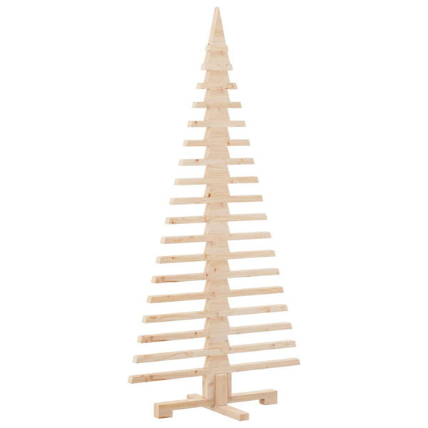 Vidaxl Christmas Tree For Decoration 150 Cm Solid Pine Seasonal Decorations