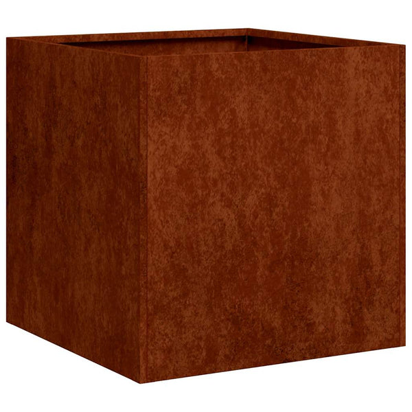 Vidaxl Garden Planter Rusty 40 X Cm Planters & Vases