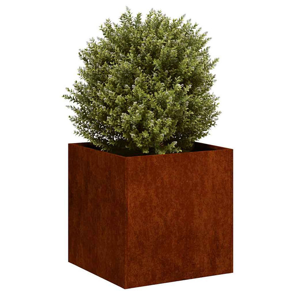 Vidaxl Garden Planter Rusty 40 X Cm Planters & Vases