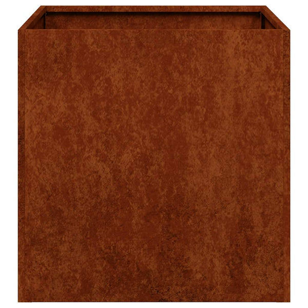 Vidaxl Garden Planter Rusty 40 X Cm Planters & Vases