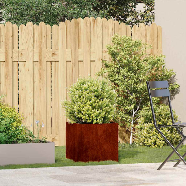 Vidaxl Garden Planter Rusty 40 X Cm Planters & Vases