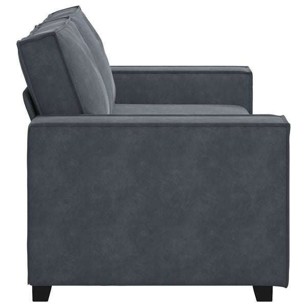 Vidaxl 2 Seater Sofa Dark Grey 180X78x84 Cm Velvet Sofas Armchairs & Couches