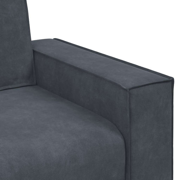 Vidaxl 2 Seater Sofa Dark Grey 180X78x84 Cm Velvet Sofas Armchairs & Couches