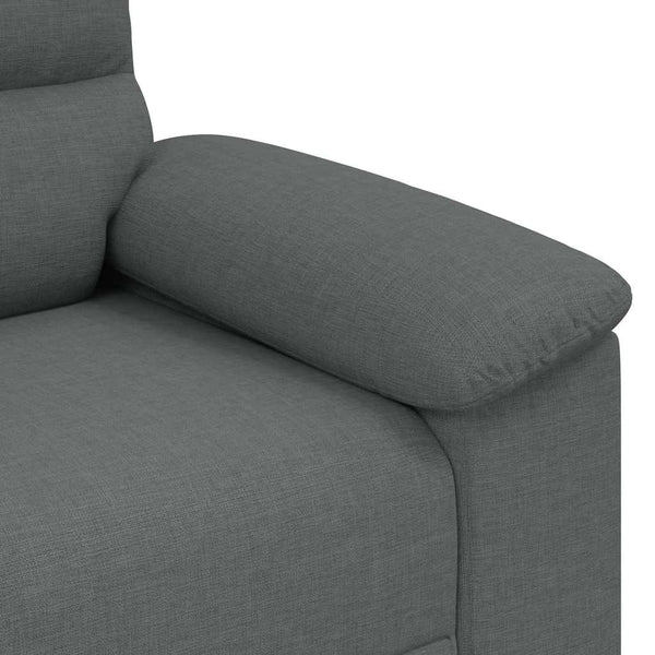 Vidaxl 2 Seater Sofadark Grey 160X81x84 Cm Fabric Sofas Armchairs & Couches