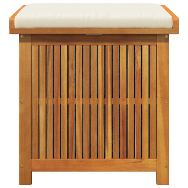 Vidaxl Outdoor Cushion Box 60X50x61 Cm Solid Wood Acacia Storage Deck Boxes