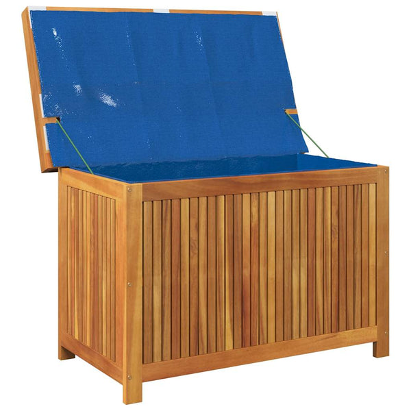 Vidaxl Outdoor Cushion Box 90X50x60.5 Cm Solid Wood Acacia Storage Deck Boxes