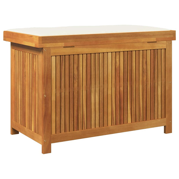 Vidaxl Outdoor Cushion Box 90X50x60.5 Cm Solid Wood Acacia Storage Deck Boxes