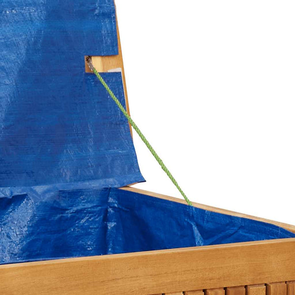 Vidaxl Outdoor Cushion Box 90X50x60.5 Cm Solid Wood Acacia Storage Deck Boxes