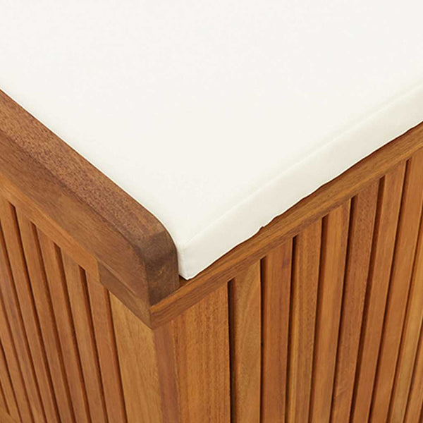 Vidaxl Outdoor Cushion Box 150X50x60.5 Cm Solid Wood Acacia Patio Furniture Cushions & Pads