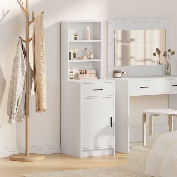 Vidaxl Highboard White 41 X 40 135 Cm Engineered Wood Sideboards & Buffets