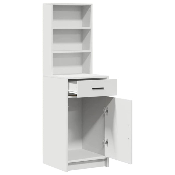 Vidaxl Highboard White 41 X 40 135 Cm Engineered Wood Sideboards & Buffets