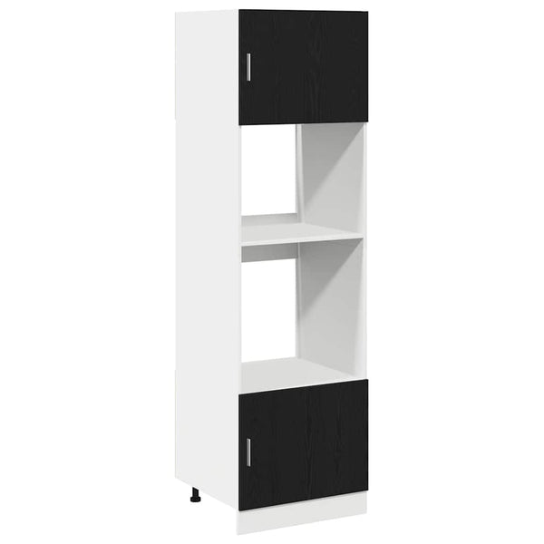 Vidaxl Hallway Cabinet Smoked Oak 97.5X37x99 Cm Engineered Wood Cabinets & Cupboards