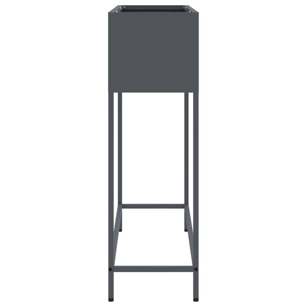 Vidaxl Raised Garden Planter 100 X 26 82 Cm Steel Raised Garden Beds