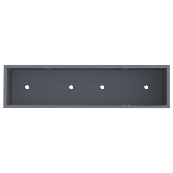 Vidaxl Raised Garden Planter 100 X 26 82 Cm Steel Raised Garden Beds