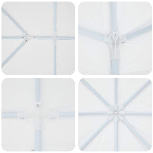 Vidaxl Party Tent White 800 X 400 266 Cm Polyethylene Tents