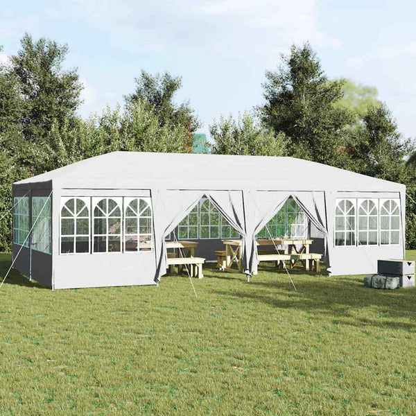Vidaxl Party Tent White 800 X 400 266 Cm Polyethylene Tents
