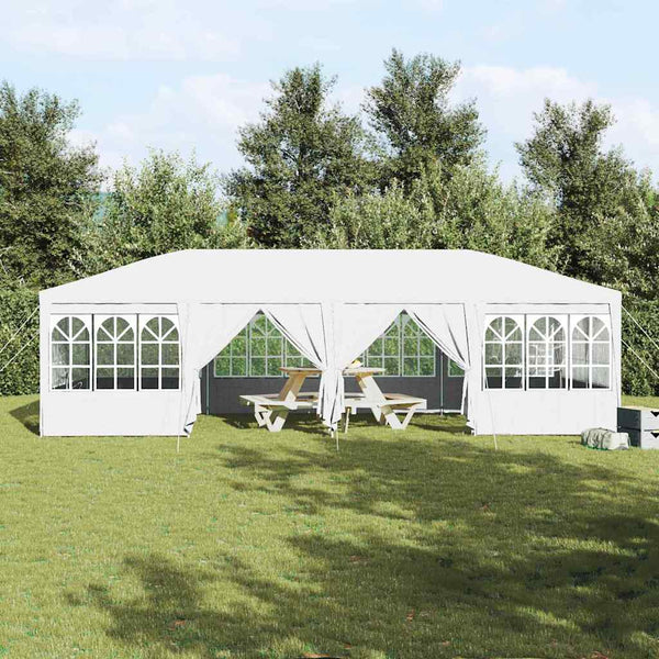 Vidaxl Party Tent White 800 X 400 266 Cm Polyethylene Tents