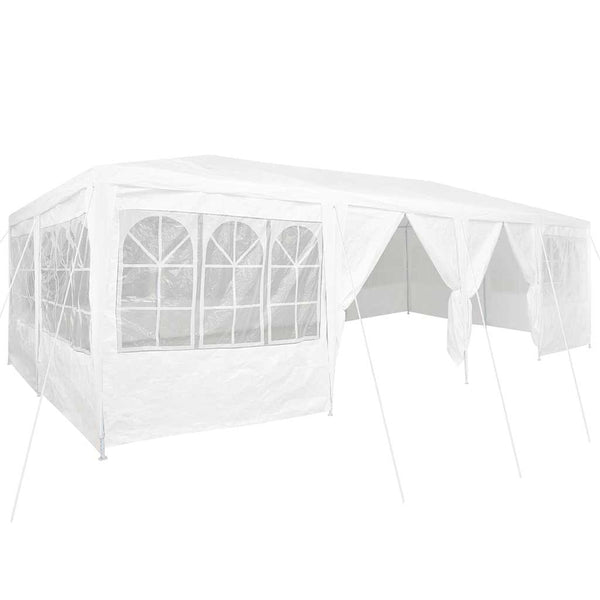 Vidaxl Party Tent White 800 X 400 266 Cm Polyethylene Tents