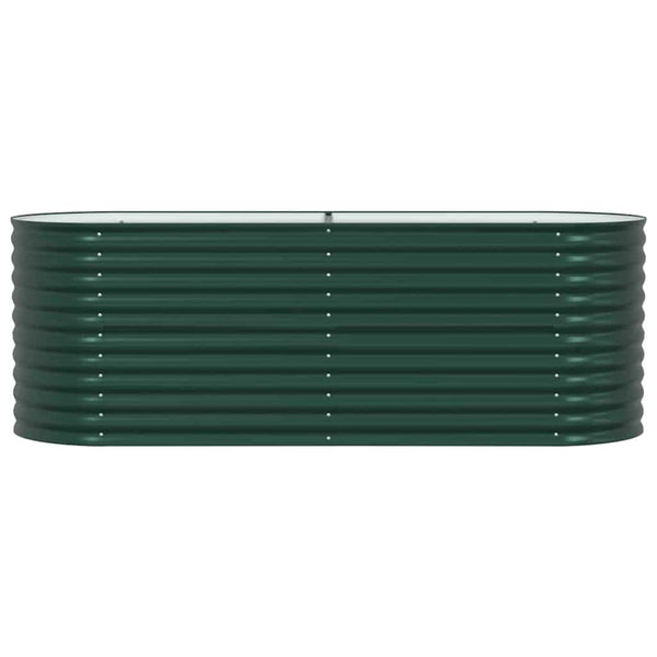 Vidaxl Raise<P>This Modern Raised Bed Is A Top Choice For Anyone Keen On Minimalist Design Providing Sleek And Practical Solution Outdoor Gardening Fa