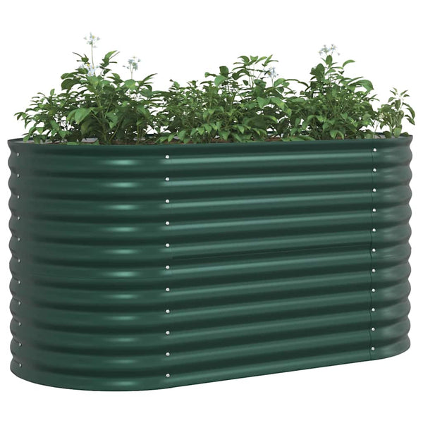 Vidaxl Raise<P>This Modern Raised Bed Is A Top Choice For Anyone Keen On Minimalist Design Providing Sleek And Practical Solution Outdoor Gardening Fa