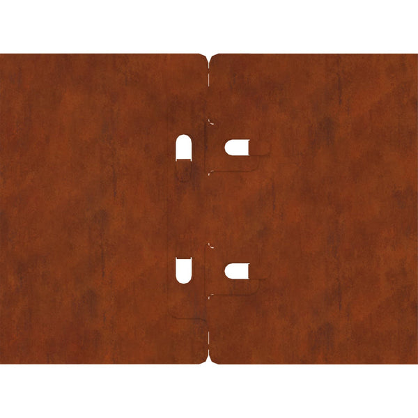 Vidaxl Lawn Edging 30 Pcs 20 X 103 Cm Weathering Steel Rusty Garden Edging & Borders
