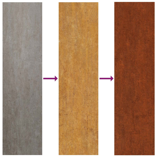 Vidaxl Lawn Edging 30 Pcs 20 X 103 Cm Weathering Steel Rusty Garden Edging & Borders