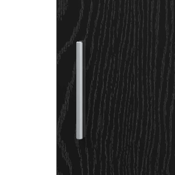 Vidaxl Highboard Black Oak 40 X 425 185 Cm Sideboards & Buffets