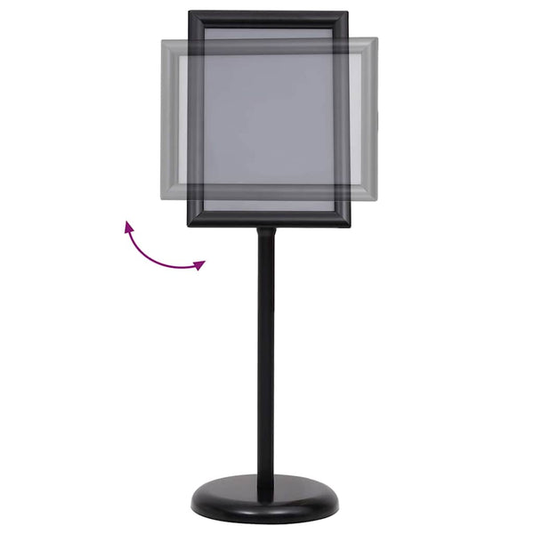 Vidaxl Poster Stands 2 Pcs Black 45 X 32.7 108 Cm Aluminium Restaurant Signs