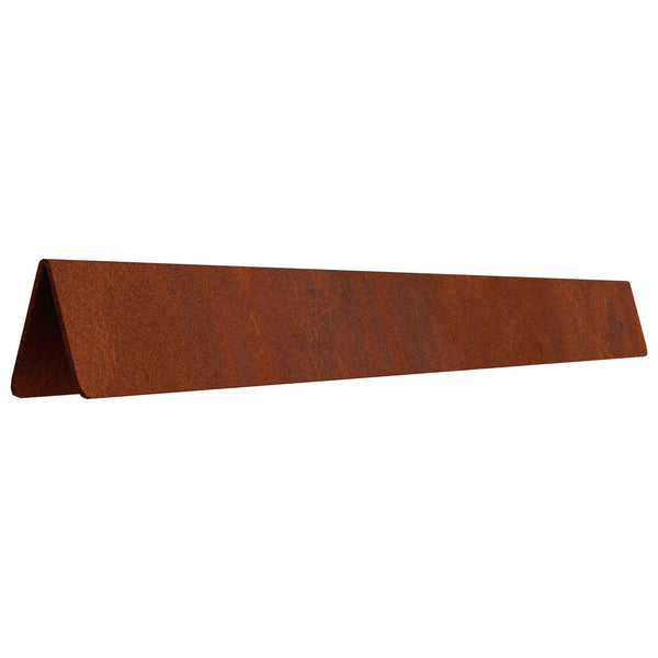 Vidaxl Lawn Edging 4 Pcs 450 X 25 Cm Weathering Steel Rusty Garden Edging & Borders