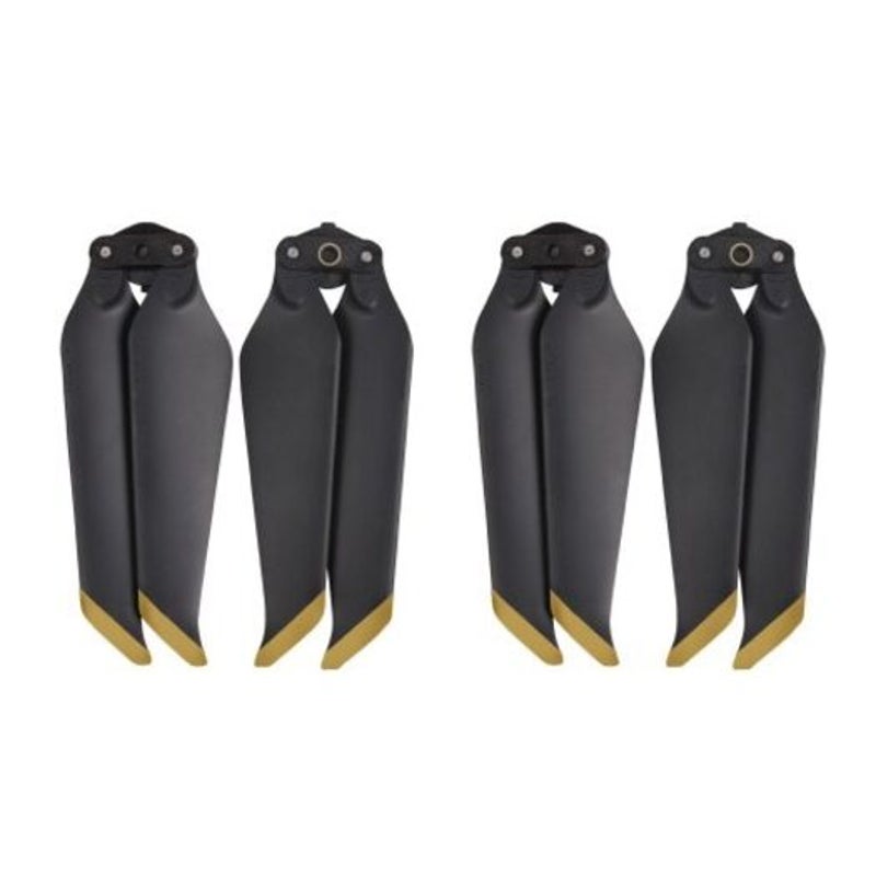8743F Low Noise Propellers For Dji Mavic 2 / Zoom Drone Pairs Orange Gold Camera Drone Accessories