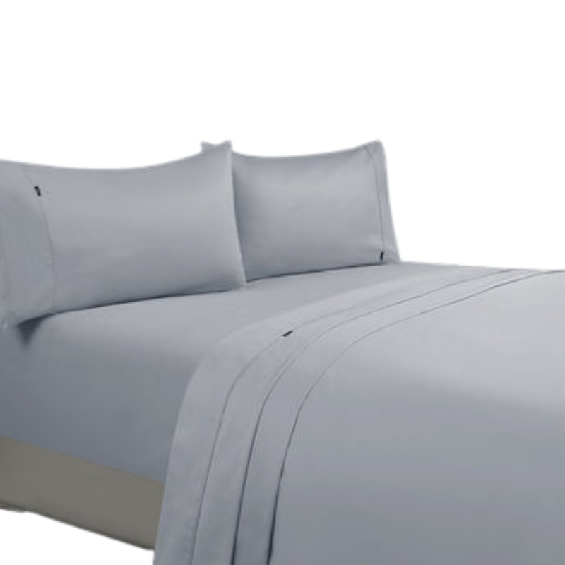 1000Tc Egyptian Cotton Fitted Sheet And 2 Pillowcases Mega Queen Sheets