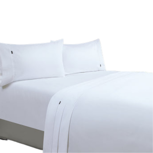 1000Tc Egyptian Cotton Fitted Sheet And 2 Pillowcases King Single Sheets