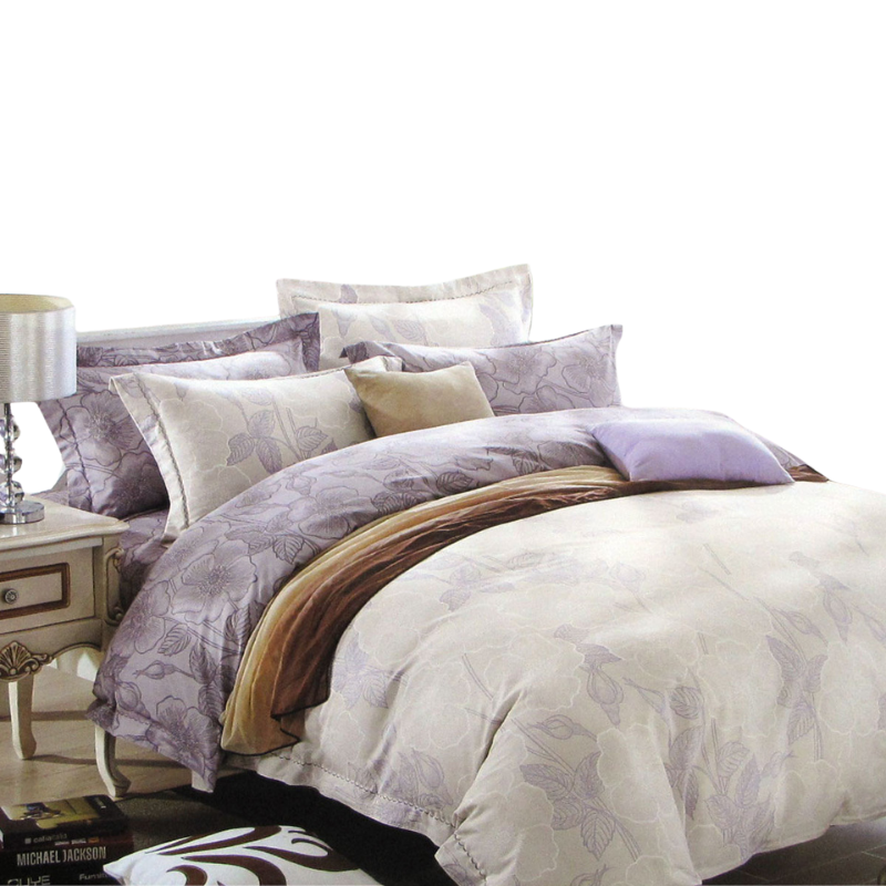 250Tc Gilmore Cotton Reversible Quilt Cover Set Quilt Covers