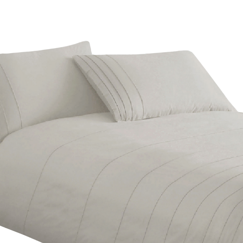 Brooklyn Linen Quilt Cover Set Quilt Covers