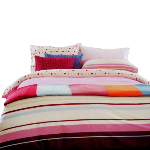 Atmosphere Carnival Reversible Quilt Cover Set