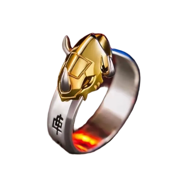 Classic Digimon Ring Tyrannomon Sword Metal Garurumon Anime Thai Silver Couple For Men And Women Rings