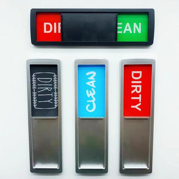 Refrigerator Magnets Clean Dirty Indicator Sign Dishwasher Magnet